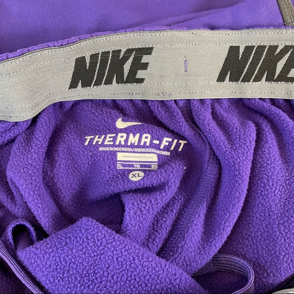 Nike Therma Fit Sweatpants Purple Size XL - Picture 9 of 9
